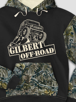 Off-Road : Printed 2-Tone Camo Hoodies