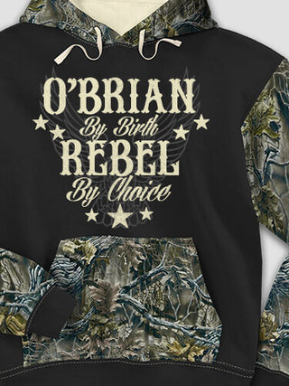 Rebel : Printed 2-Tone Camo Hoodies