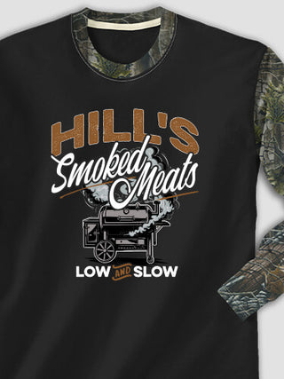 Smoked Meats : Printed 2-Tone Camo Long Sleeves