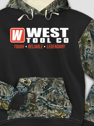 Tool Company : Printed 2-Tone Camo Hoodies