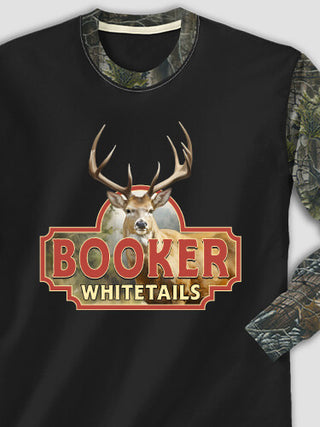 Whitetails : Printed 2-Tone Camo Long Sleeves