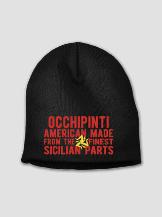 Sicilian Parts : Embroidered Beanies