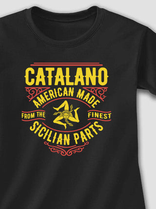 Sicilian Parts : Adult Ladies Fitted T-Shirt