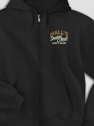 Smoked Meats : Embroidered Zip Hoodies