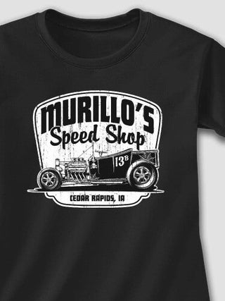 Speed Shop : Adult Ladies Fitted T-Shirt