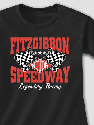 Speedway : Adult Ladies Fitted T-Shirt
