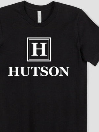 Square Monogram : Premium Printed T-Shirts