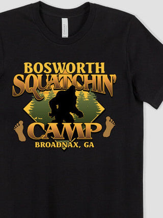 Squatchin' Camp : Premium Printed T-Shirts