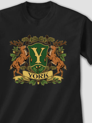 Stag Coat Of Arms : Printed T-Shirts