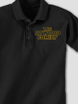 Star Family : Embroidered Polo Shirts