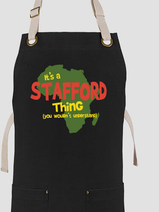 African American Thing : Printed Canvas Work Aprons