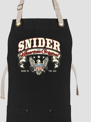 American Original : Printed Canvas Work Aprons