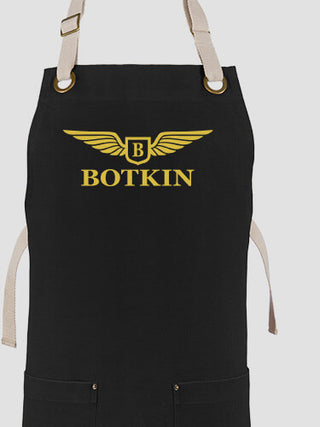 Aviation Monogram : Printed Canvas Work Aprons