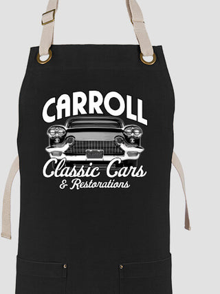 Classic Cars : Printed Canvas Work Aprons