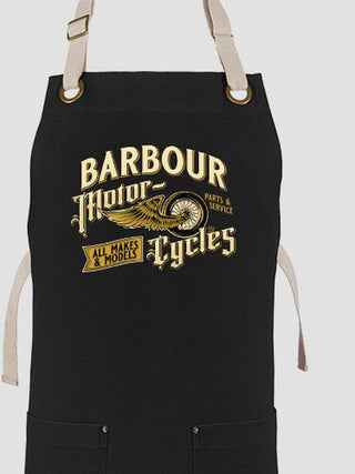 Classic Motorcycles : Printed Canvas Work Aprons