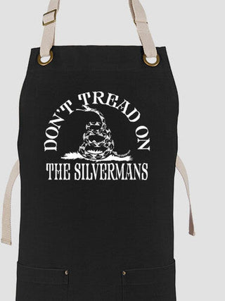 Don't Tread : Printed Canvas Work Aprons