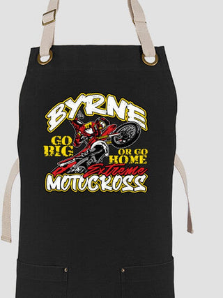 Extreme Motocross : Printed Canvas Work Aprons