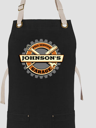 Garage : Printed Canvas Work Aprons