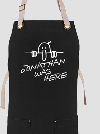 Kilroy : Printed Canvas Work Aprons