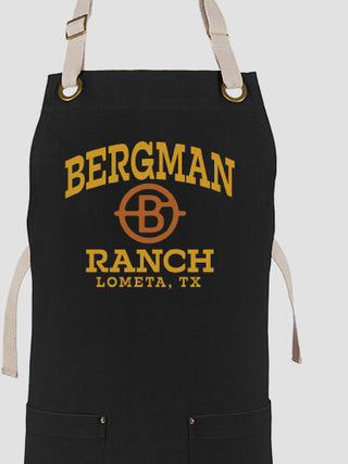 Ranch Monogram : Printed Canvas Work Aprons