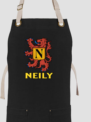 Scottish Monogram : Printed Canvas Work Aprons