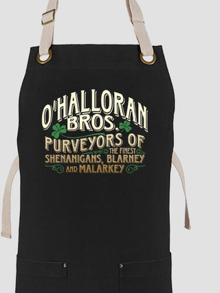 Shenanigans : Printed Canvas Work Aprons