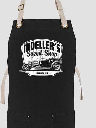 Speed Shop : Printed Canvas Work Aprons
