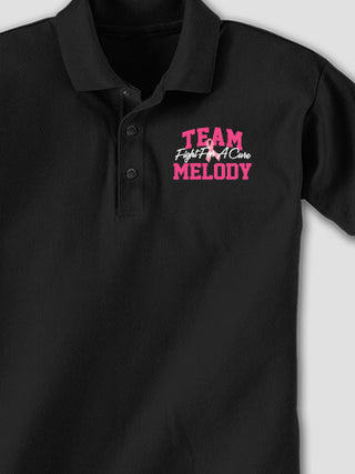 Team Pink : Embroidered Polo Shirts