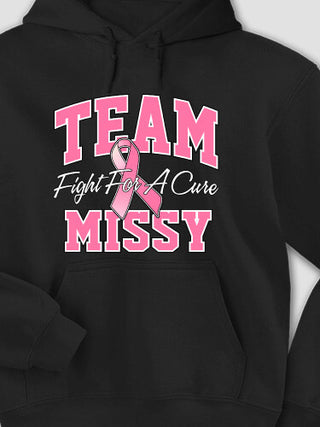 Team Pink : Printed Hoodies