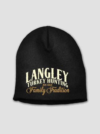 Turkey Hunting Family Tradition : Embroidered Beanies