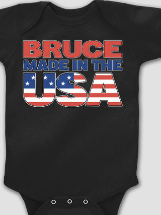 USA Family : Printed Baby Bodysuits