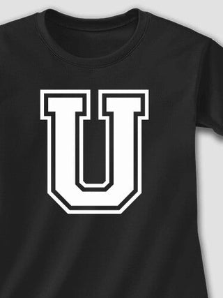 Varsity Letter : Adult Ladies Fitted T-Shirt