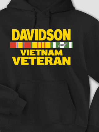Vietnam Veteran : Printed Hoodies