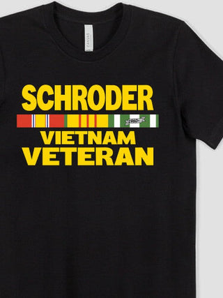 Vietnam Veteran : Premium Printed T-Shirts