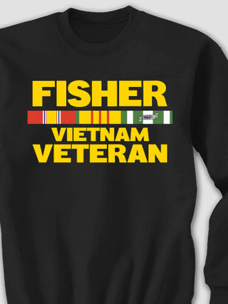 Vietnam Veteran : Printed Sweatshirts