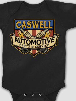 Vintage Automotive : Printed Baby Bodysuits