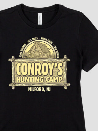 Vintage Hunting Camp : Premium Ladies T-Shirts
