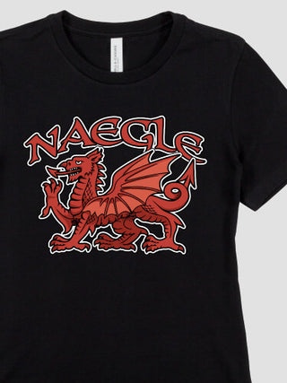 Welsh Dragon : Premium Ladies T-Shirts