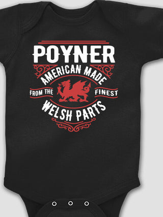Welsh Parts : Printed Baby Bodysuits