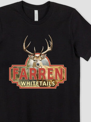Whitetails : Premium Printed T-Shirts