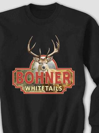 Whitetails : Printed Sweatshirts