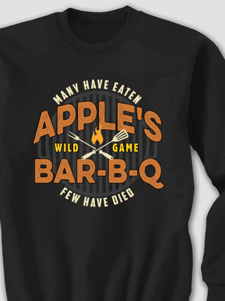 Wild Game Few Have Died BBQ : Printed Sweatshirts