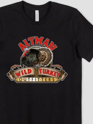 Wild Turkey Outfitters : Premium Printed T-Shirts