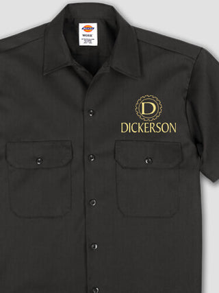 Woodworking Monogram : Embroidered Work Shirts