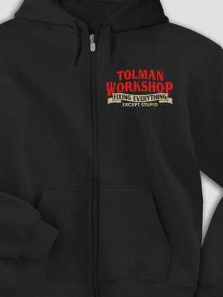 Workshop : Embroidered Zip Hoodies
