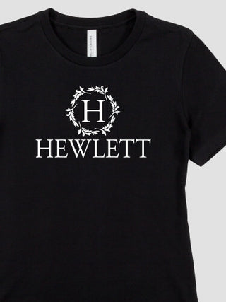 Wreath Monogram : Premium Ladies T-Shirts