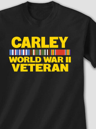 WW2 European Veteran : Printed T-Shirts