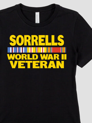 WW2 Pacific Veteran : Premium Ladies T-Shirts