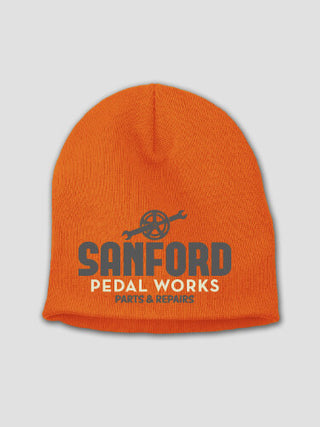 Pedal Works : Embroidered Beanies