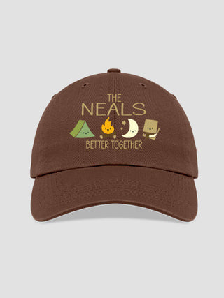 Better Together Camping : Embroidered Baseball Hats